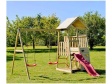 Holz-Spielturm Wendi Toys Flamingo