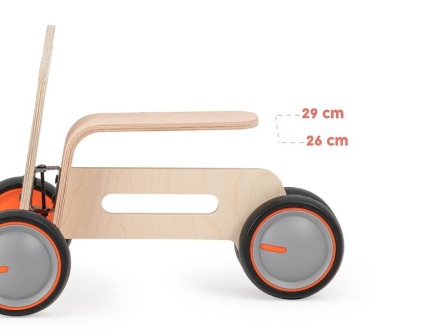 Holz Rutschauto und Lauflernwagen Ambulanz