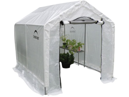 ShelterLogic 1,8 × 2,4 m inkl. Regalen