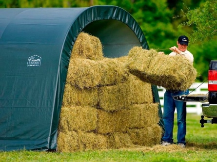 ShelterLogic Run-In-Shed 3,7 × 6,1 m