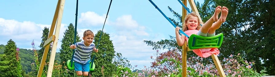 Entspannung und Gartenspiele