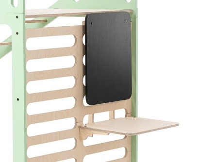 Holz Schreibtisch und Schaukel