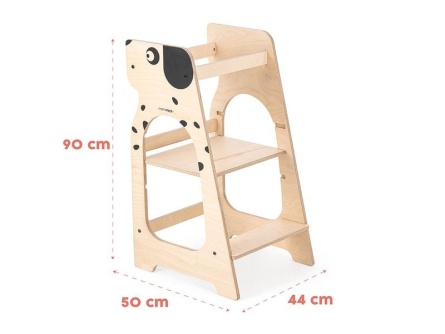 Lernturm aus Holz Dog