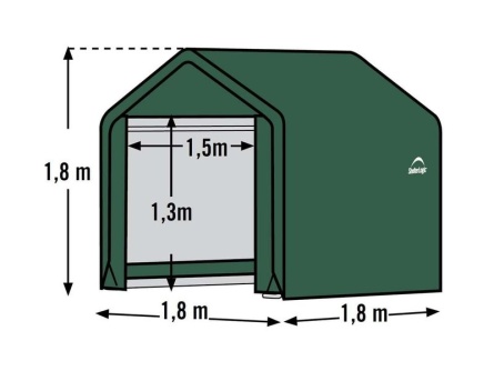 ShelterLogic 1,8 × 1,8 m