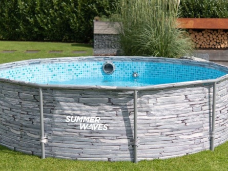 Summer Waves Active Frame rund (ø 3,05 × v. 0,76 m)