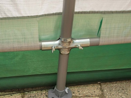 ShelterLogic 1,8 × 2,4 m Weiß/Grün