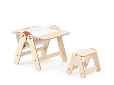 Holztisch zum Malen Fox