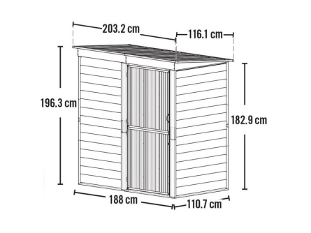 Spacemaker 64 dunkelgrau