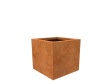 Cortenstahl Blumentopf Steel Box Corten (2 mm)