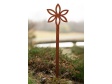 Cortenstahl Gartendeko (Blume 3)
