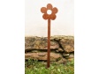 Cortenstahl Gartendeko (Blume 2)
