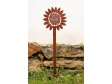 Cortenstahl Gartendeko – Sonnenblume