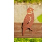 Cortenstahl Gartendeko (Spatz 4)
