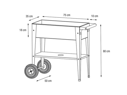 Herstera Garden Barcelona 47 l