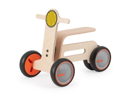 Holz Rutschauto und Lauflernwagen Ambulanz