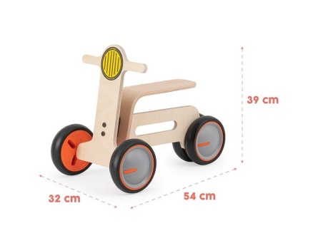 Holz Rutschauto und Lauflernwagen Ambulanz
