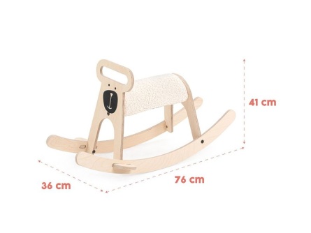 Holz Schaukelpferd Bär