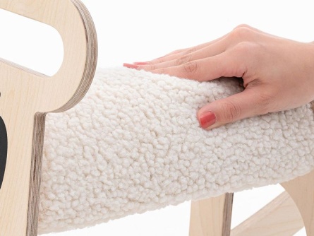 Holz Schaukelpferd Bär