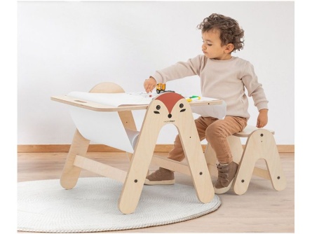 Holztisch zum Malen Fox