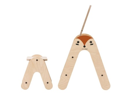 Holztisch zum Malen Fox