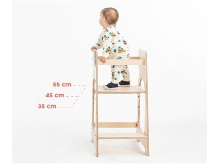 Lernturm aus Holz Dog