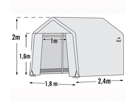 ShelterLogic 1,8 × 2,4 m