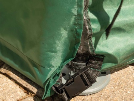 ShelterLogic 1,8 × 2,4 m Weiß/Grün