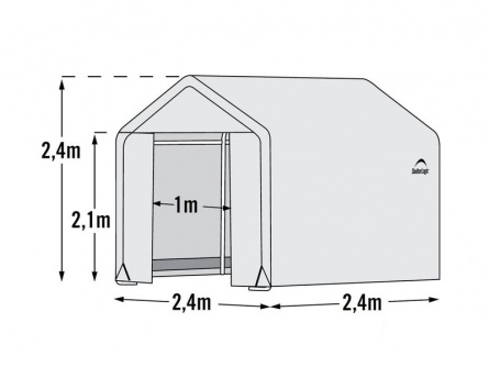 ShelterLogic 2,4 × 2,4 m