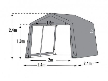 ShelterLogic 2,4 × 2,4 m