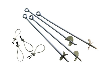 ShelterLogic 69 cm, 4 Stk.