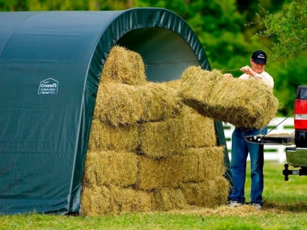 ShelterLogic Run-In-Shed 3,7 × 6,1 m